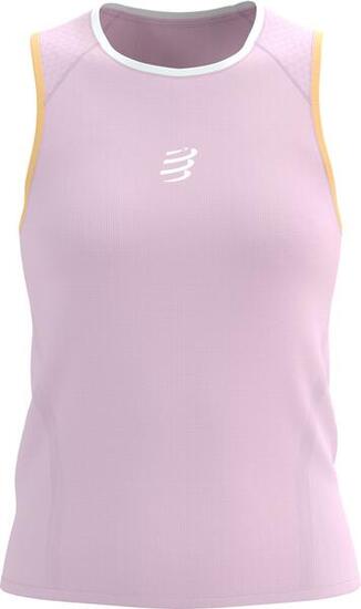 Débardeur Compressport Trail Racing Rose Femme