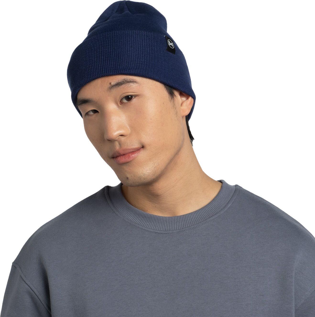 Gebreide Muts Unisex Mutsen Lilon Midnight 3/7