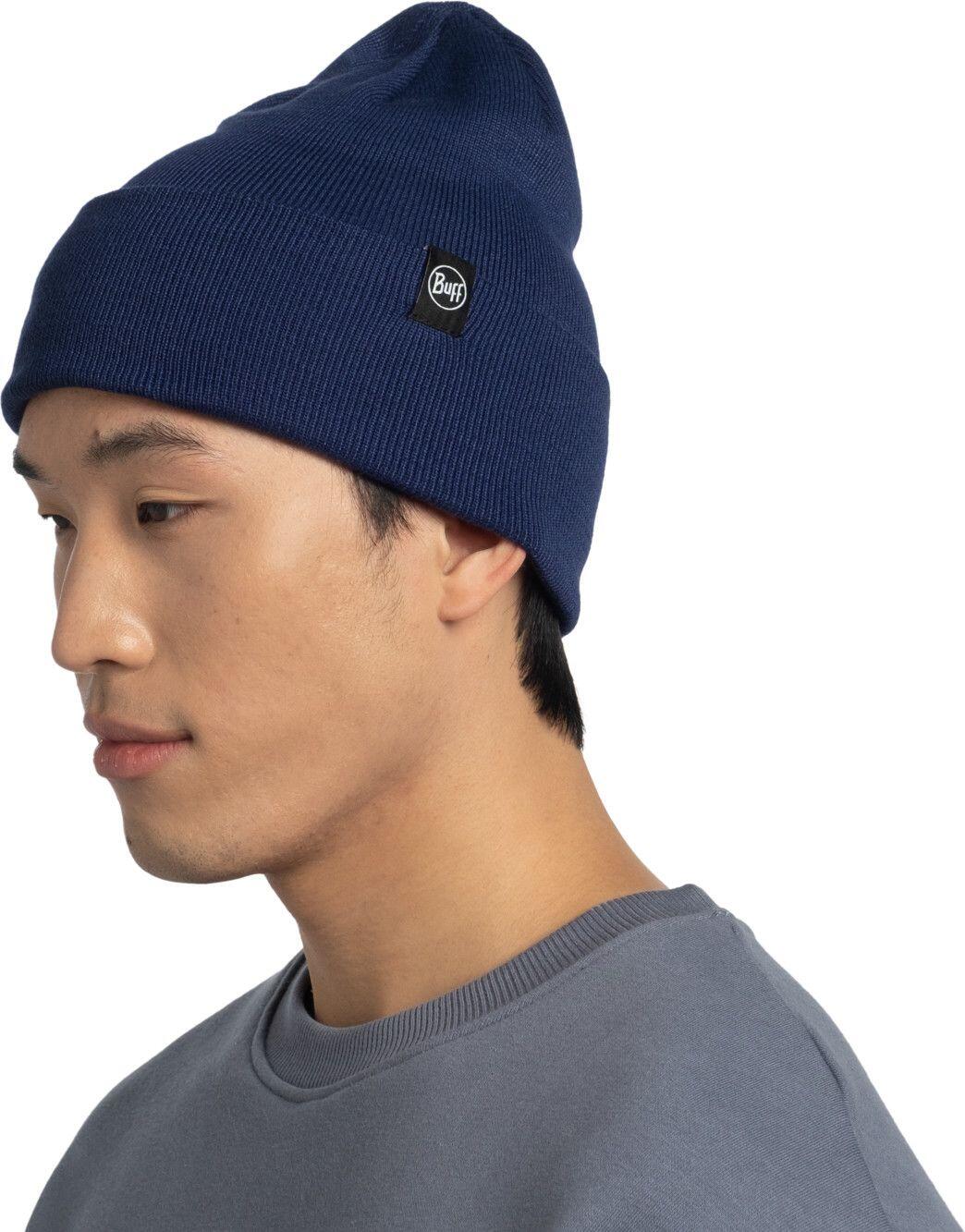 Gebreide Muts Unisex Mutsen Lilon Midnight 4/7