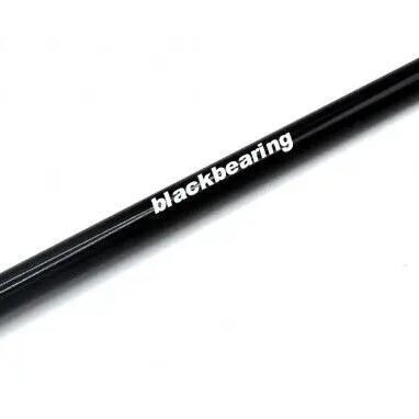 Rear Axle Black Bearing QR 12 mm - 222.5 - M12x1.5 - 19 mm