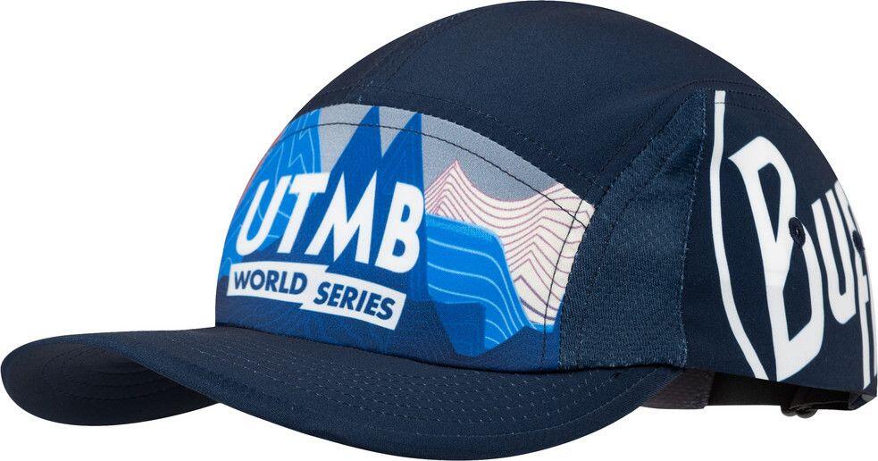 Casquette Buff 5 Panel Go - UTMB 2025 Bleu 1/5