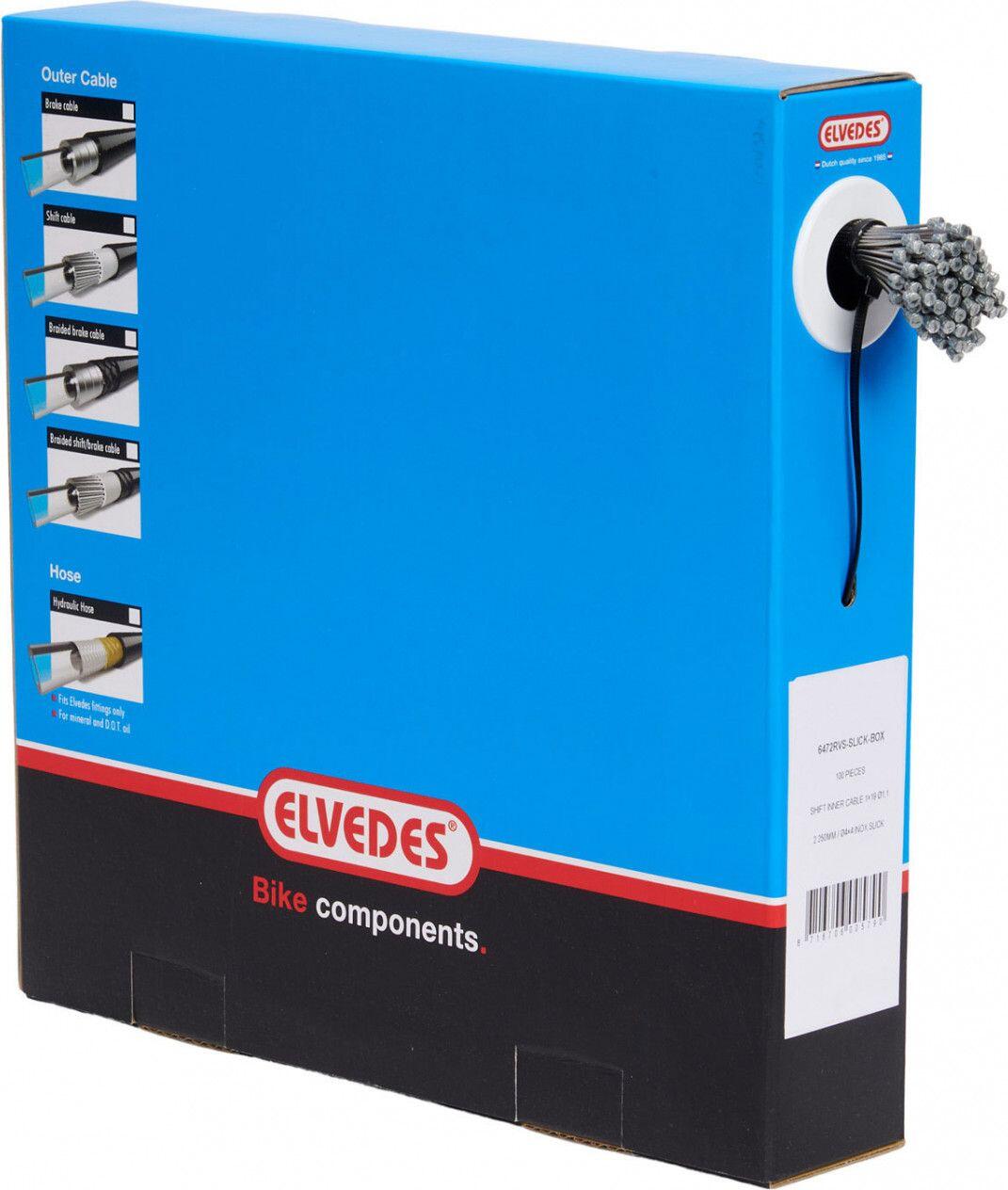 Übertragungskabel 1x19 Edelstahldrähte Slick Ø1,1mm mit N-Kopf Elvedes (x100) 1/3