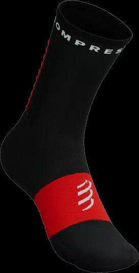 Chaussettes Compressport Ultra Trail Socks V2.0 Hight Noir/Rouge 2/4