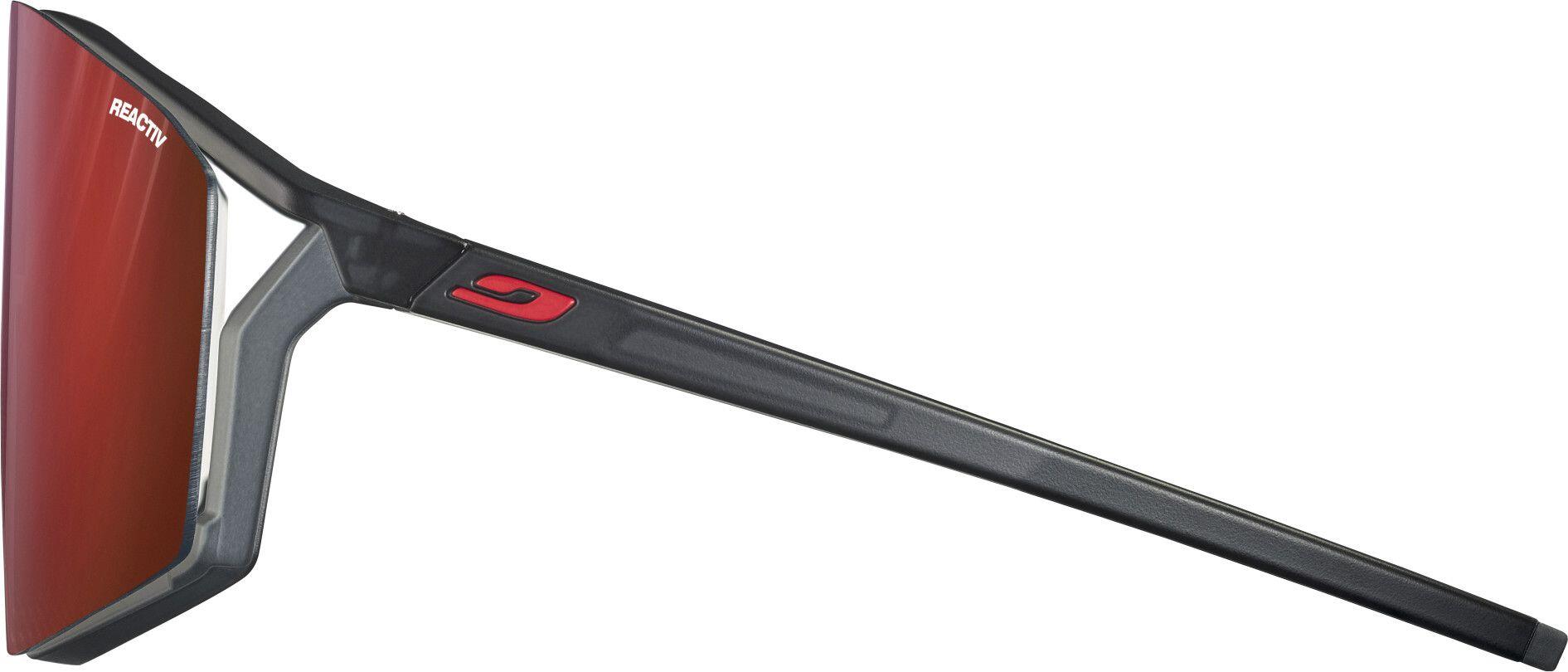 Occhiali da sole Julbo Edge Reactiv Cat 0-3 3CF nero arancione 3/7