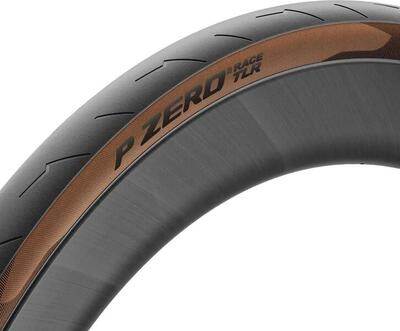 Buitenband racefiets tubeless 700/28c - pirelli p zero race goud