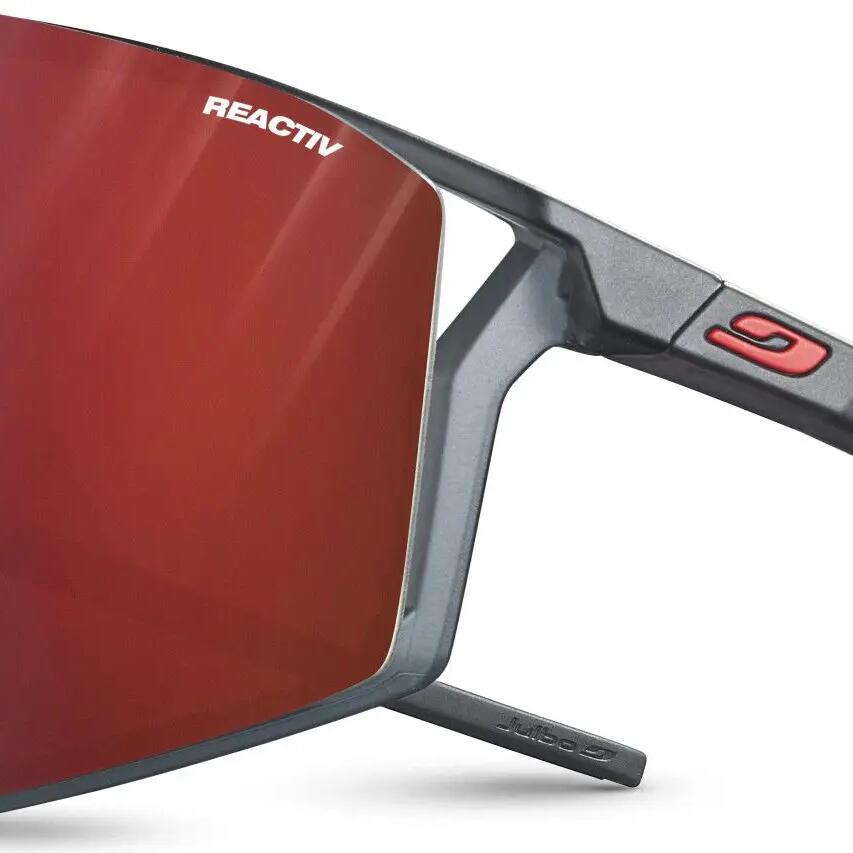 Julbo Edge Reactiv Cat 0-3 3CF Black Orange Sunglasses