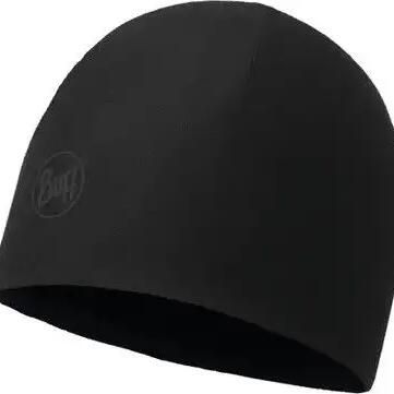 Buff Polar & EcoStretch Beanie SOLID Black