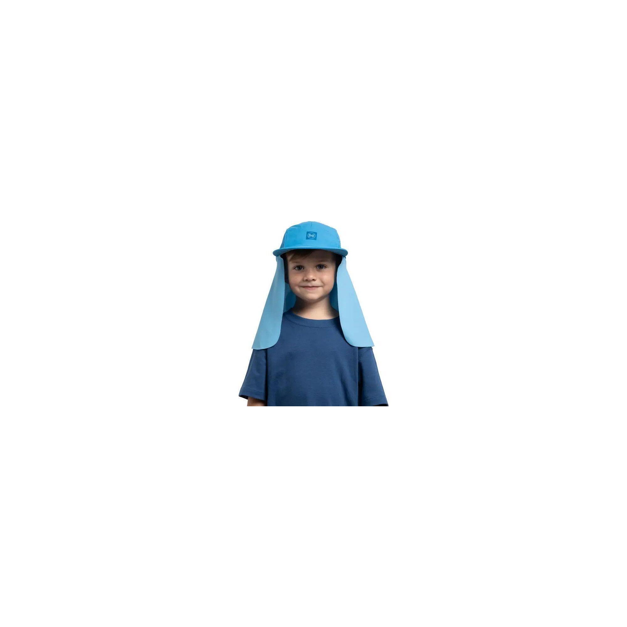 Czapka dla dzieci Buff Desert Cap Kids - solid azure