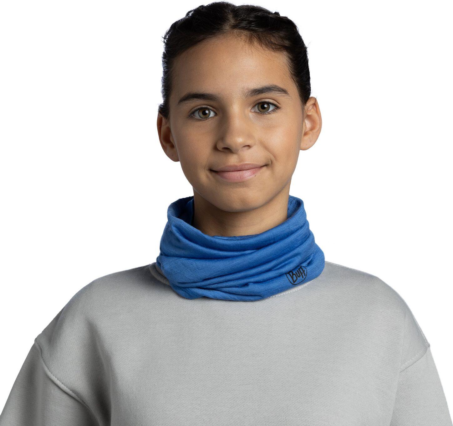 Braga de cuello Merino Lightweight Unisex Buff Azul 3/7