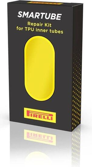 Pirelli Flickset SmarTUBE 10 Patches + Kleber Schwarz - Fahrrad Reparaturset