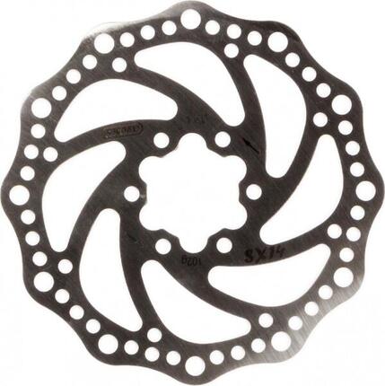 Elvedes SX Rotoren 6 Loch Scheibe Silber 160 mm