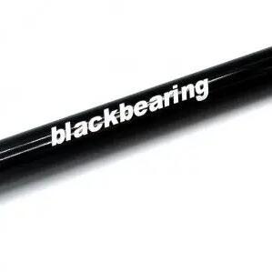 Rear Axle Black Bearing QR 12 mm - 167 - M12x1 - 21 mm
