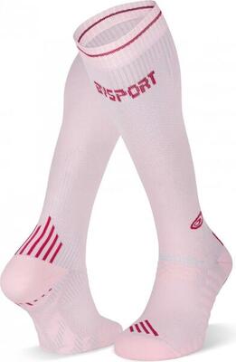 Bv sport run compressie sokken roze