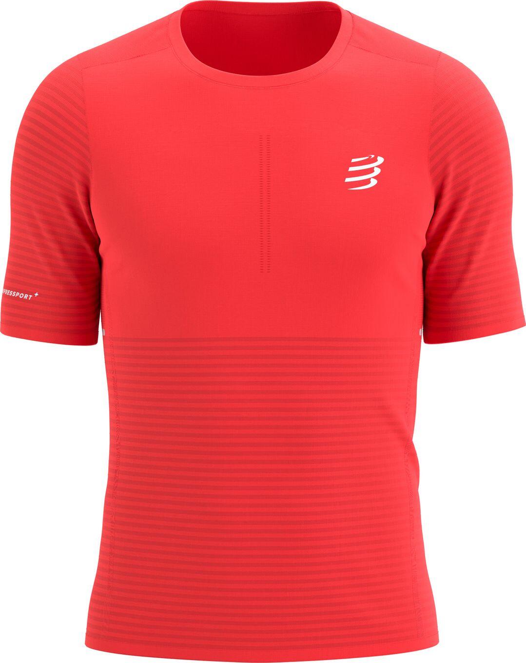 Compressport Maillot de manga corta Pro Racing Rojo Hombre 5/7