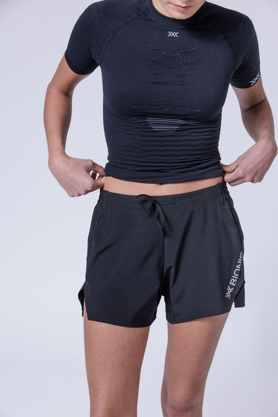 X-Bionic Streamlite Women's Trail Shorts Black 3/7