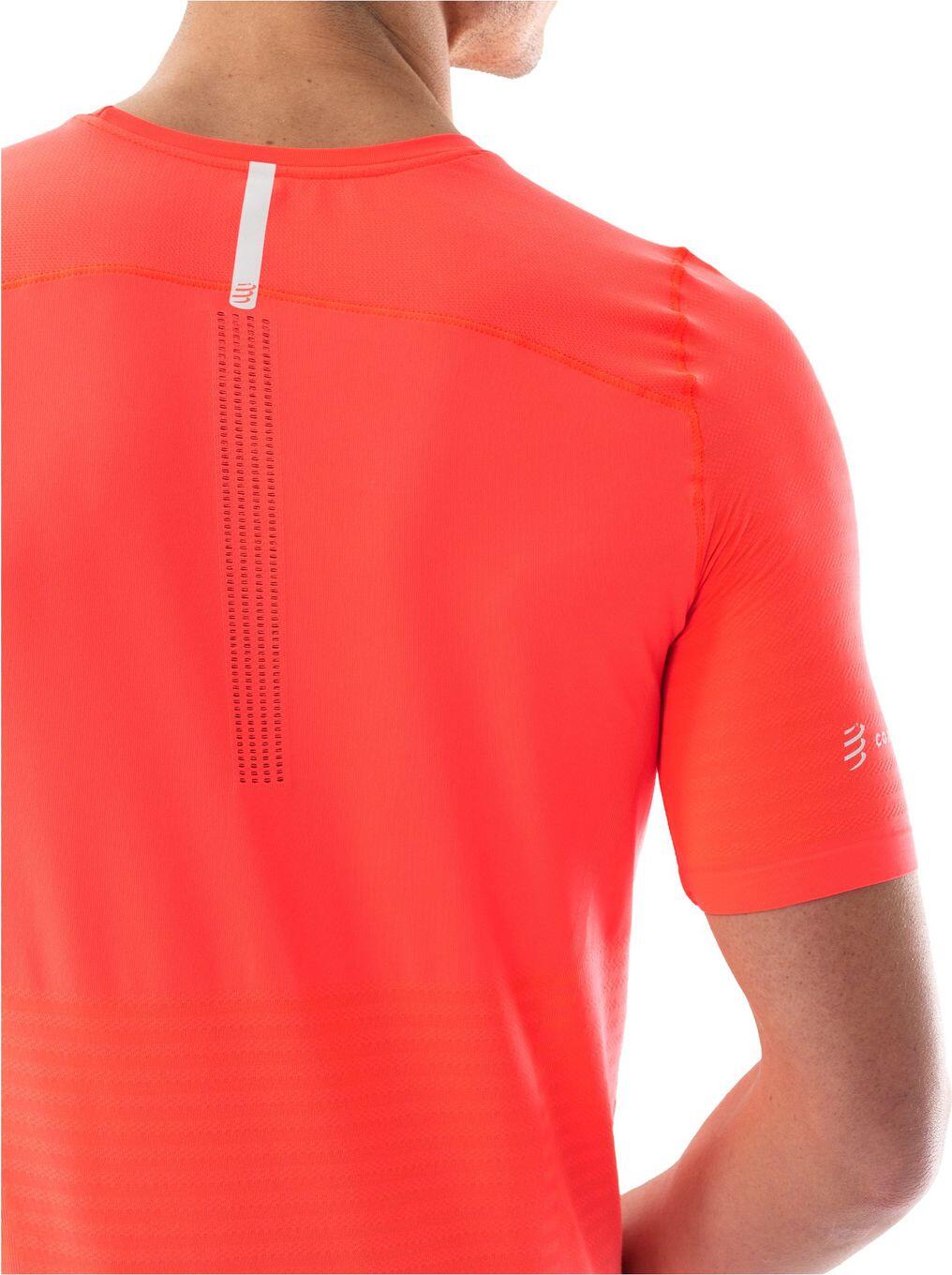 Compressport Maillot de manga corta Pro Racing Rojo Hombre 4/7