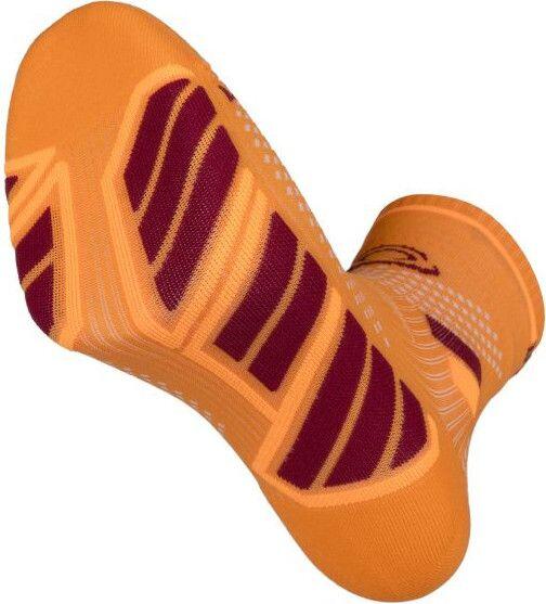 Chaussettes BV Sport Trail Ultra Mid Orange/Bordeaux 3/4