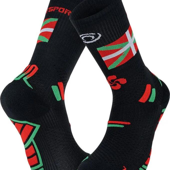 BV Sport Trail Ultra.2 High "Basque Country" Socks Black