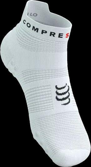 Calcetines Compressport Pro Racing Socks v4.0 Run Low Blanco 2/3