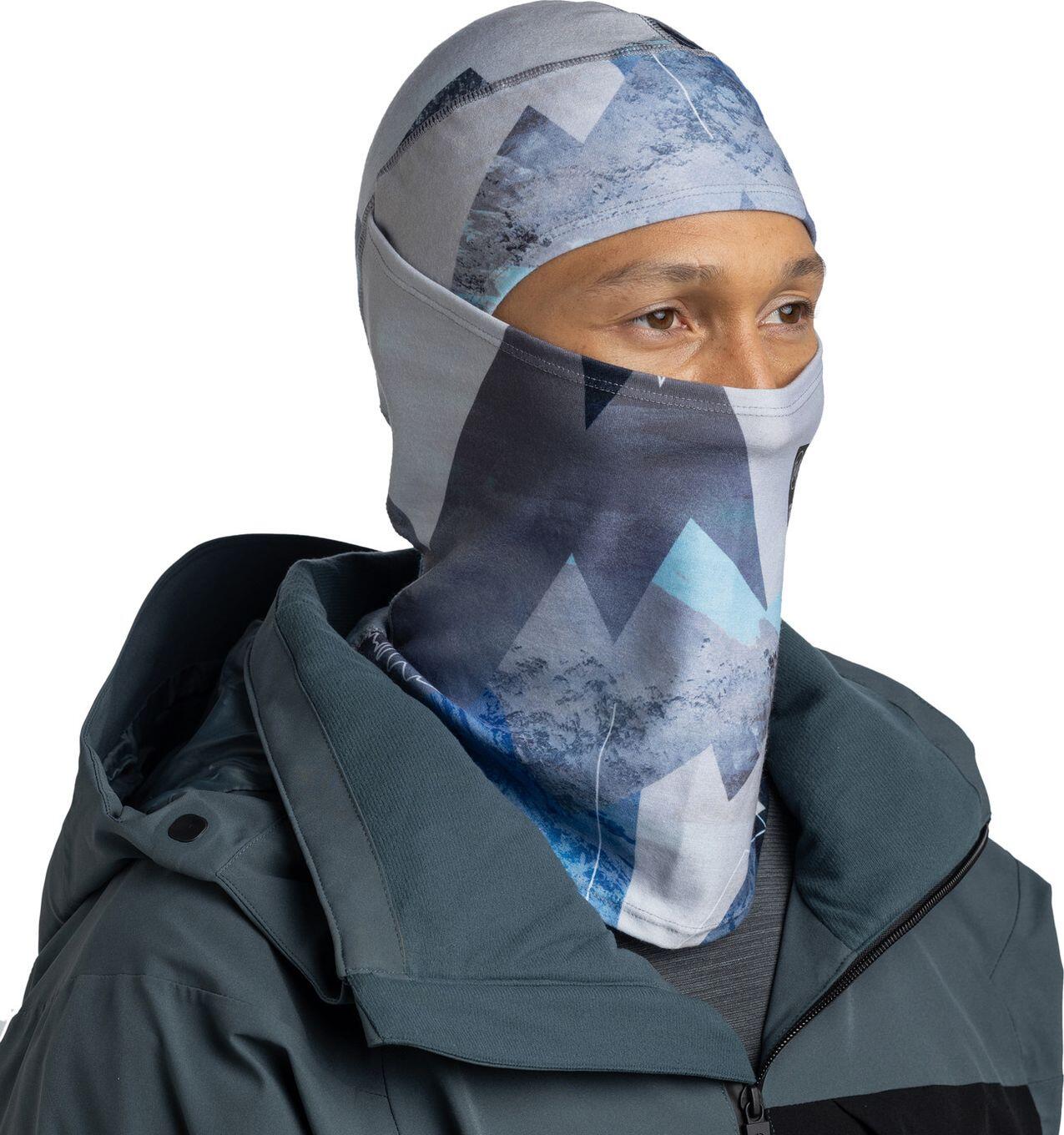 Cagoule Buff ThermoNet Gris/Bleu 4/7