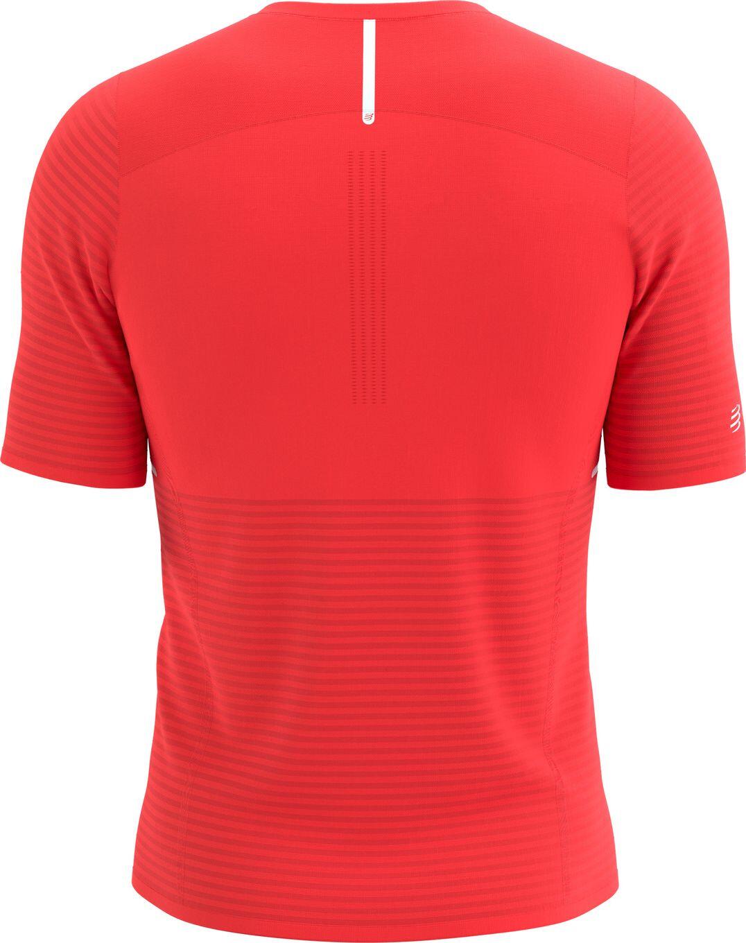 Compressport Maillot de manga corta Pro Racing Rojo Hombre 6/7