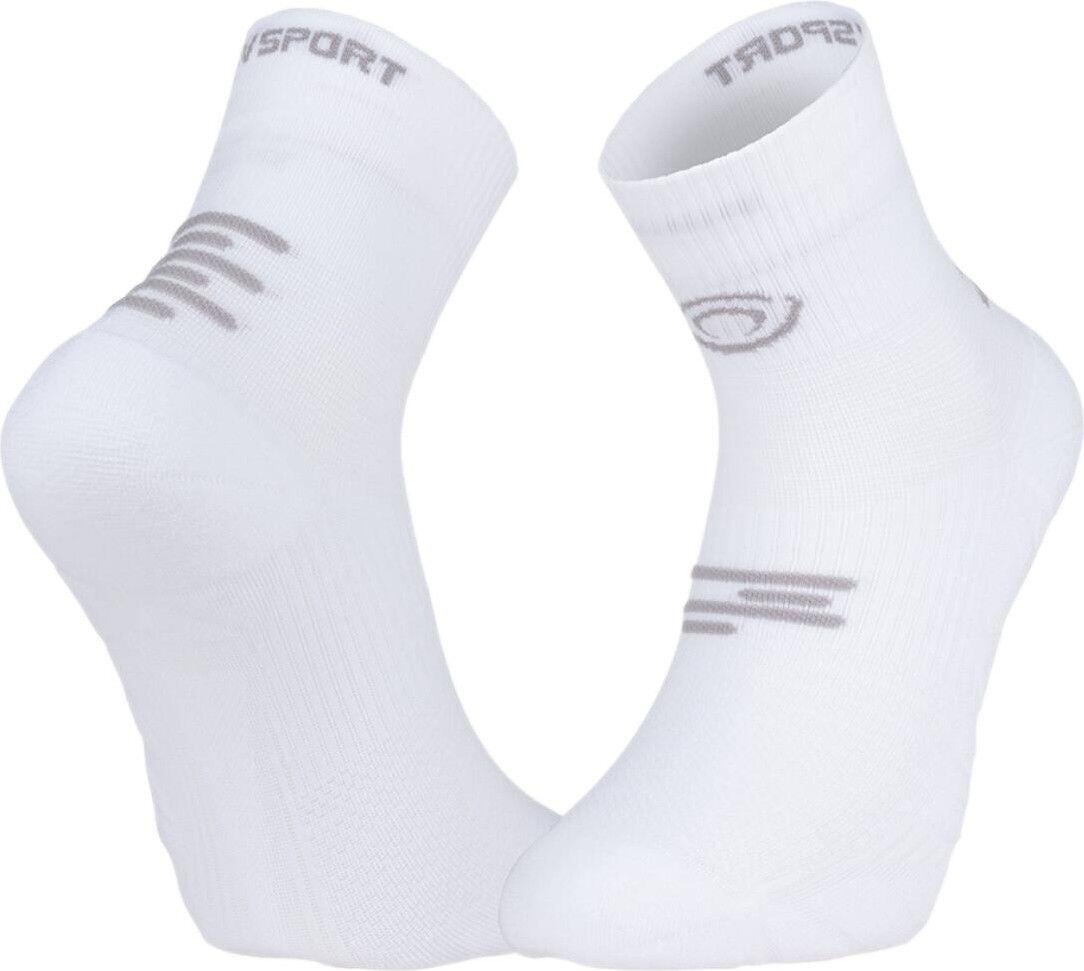 BV Sport Run Marathon Mid Socks Bianco/Grigio 1/3