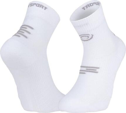 Chaussettes BV Sport Run Marathon Mid Blanc/Gris