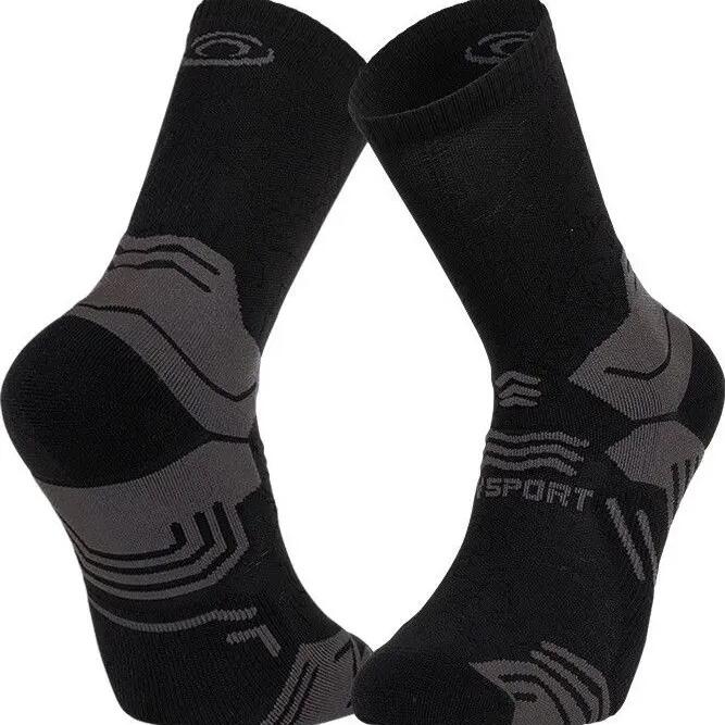 Bv Sport Trek GR Haute Hiking Socks Black/Grey