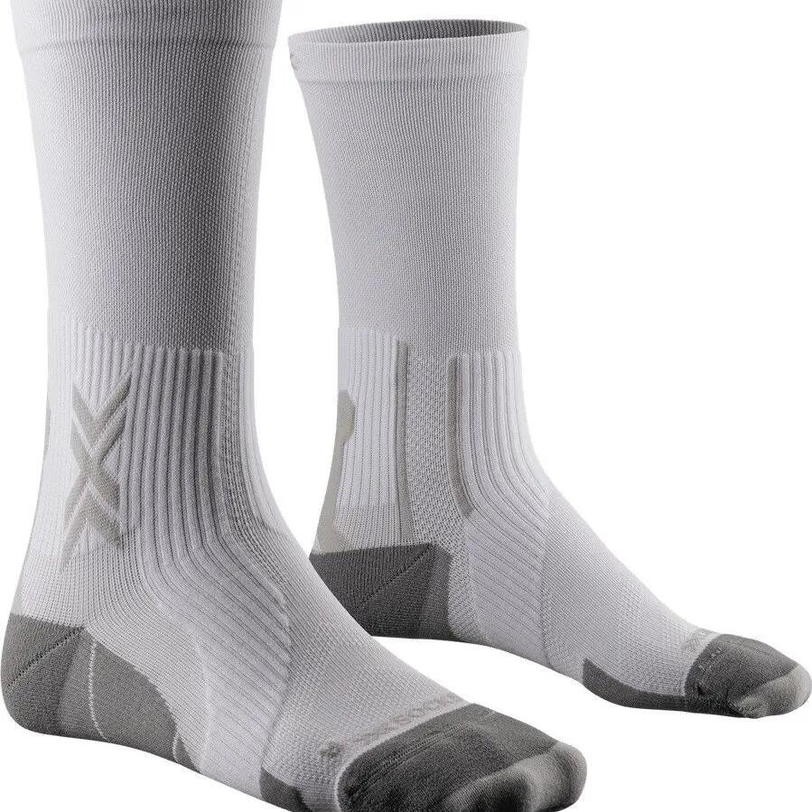 X-Socks Run Perform Crew White Grey