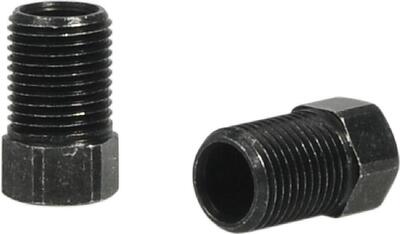 Elvedes m8 klemmen voor hydraulische slangen - 10 stuks - zwart elv-mg01