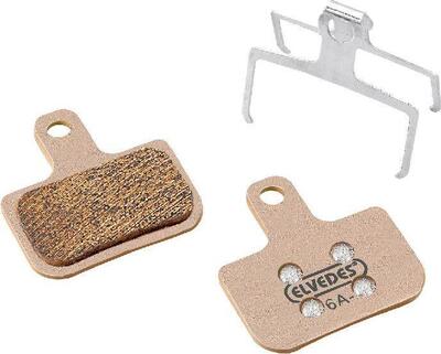 Paar metalen fietsremblokjes elvedes sram level/level t/level tl/avid db1/db3