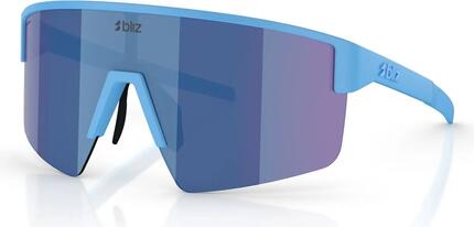 Unisex-Brille Bliz P004 Mattblau/Blau