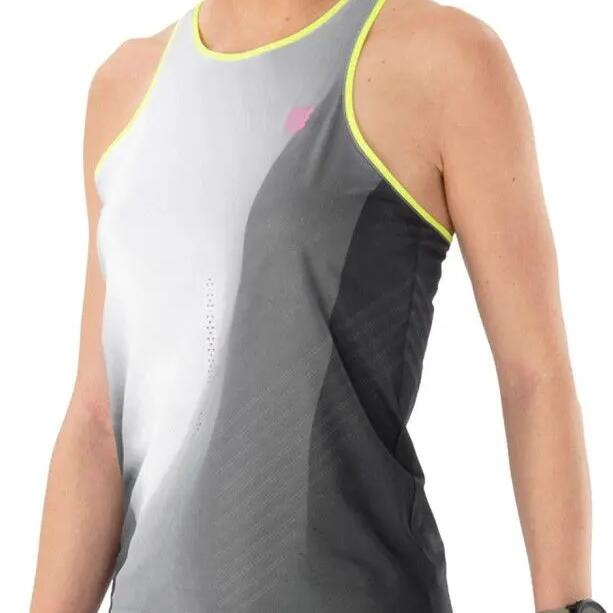 Compressport Performance Singlet Women's Tank Top Black/White