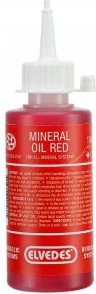 Elvedes Rotes Mineralöl für Shimano 100 ml 1/2