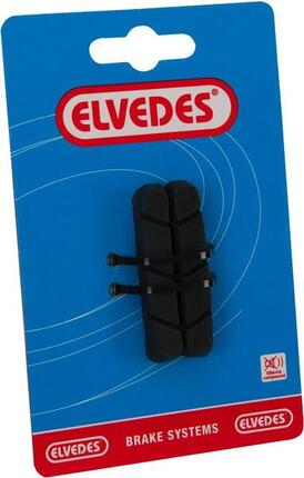 Paar vervangingsremblokken voor de weg voor steun Elvedes Campagnolo