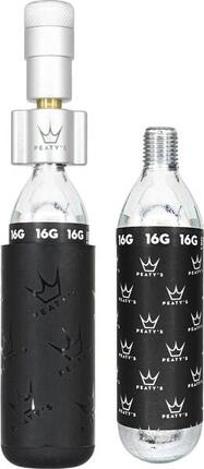 Gonfleur de pneu CO2 Holeshot - Road & Gravel (16 g) - Silver