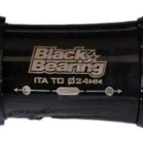 Black Bearing Bottom Bracket ITA Axle 24 or GXP