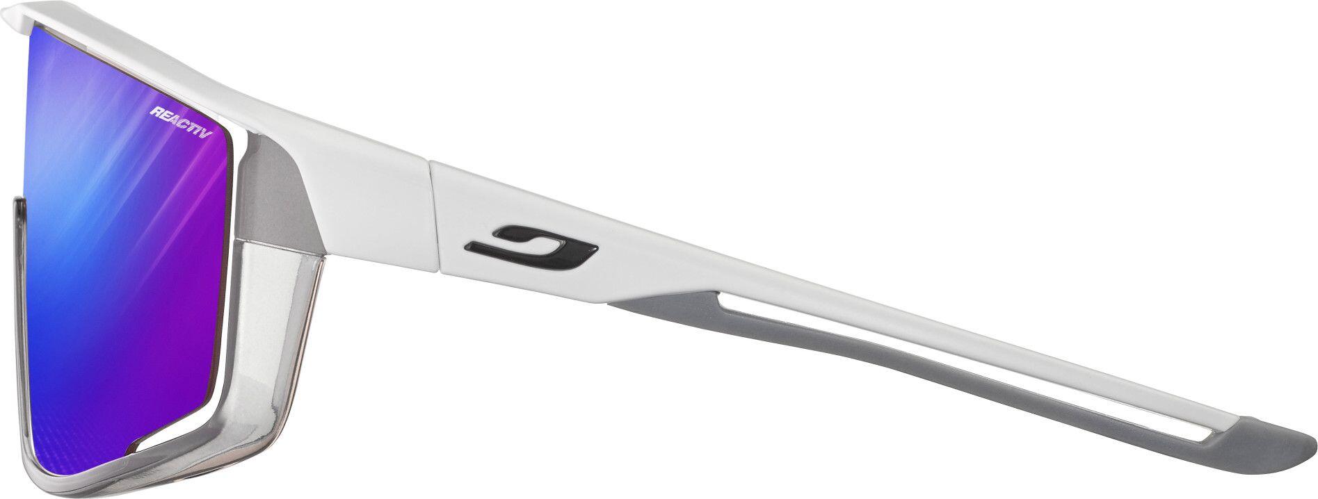 Lunettes Julbo Fury Reactiv 1-3 Mat Blanc/Bleu 3/7