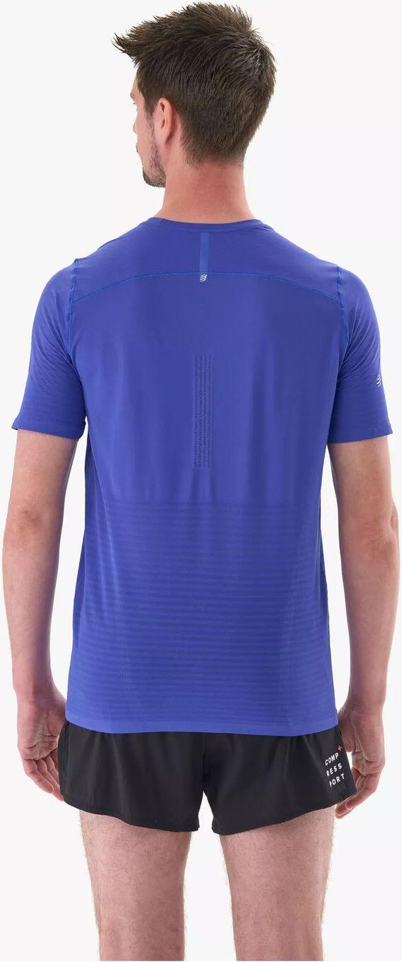 Maillot de manga corta Compressport Pro Racing Azul 2/5