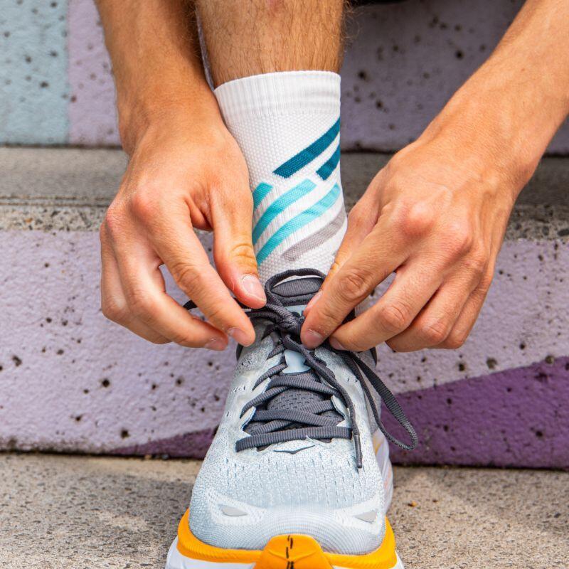 BV Sport Light Run ''Miami'' Socks Blue/Grey 2/2