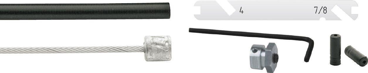 Câble Elvedes pour Shimano Nexus 4/7/8 V Noir 2/3