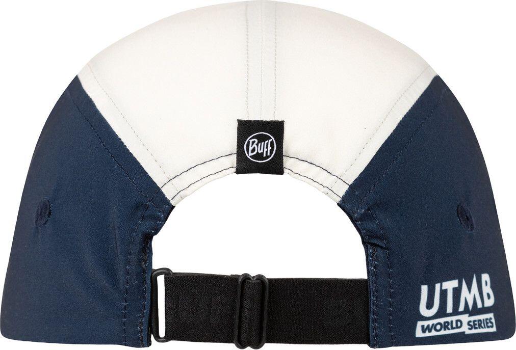 Gorra Buff 5 Panel Go - UTMB 2025 Blanco/Azul 2/2