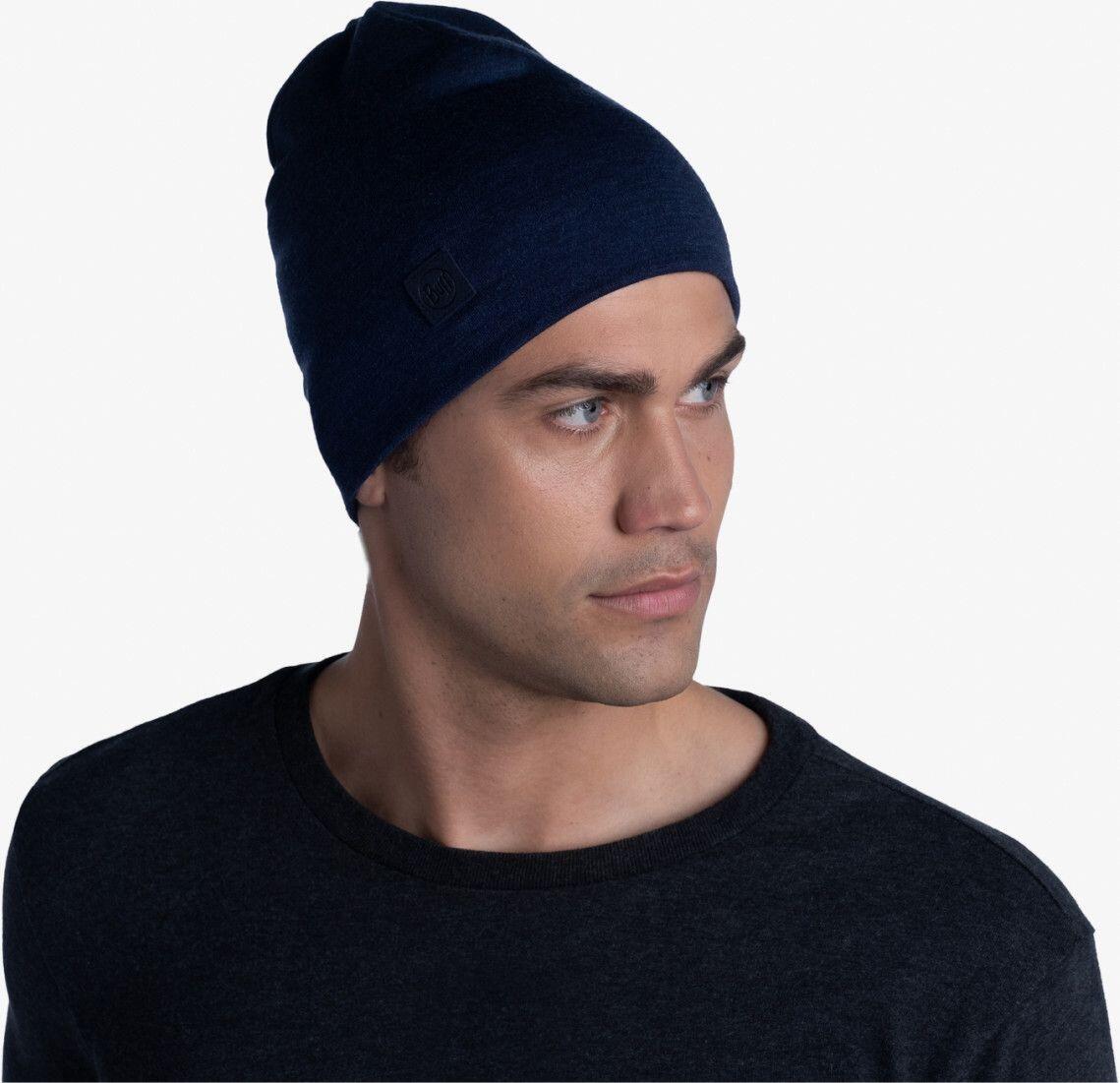 Gorro Merino Midweight Unisex Buff Azul oscuro 2/7