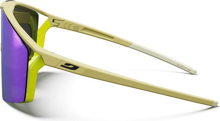 Lunettes Julbo Edge Spectron 3 Marron Clair Mat/Jaune Fluo 3/6