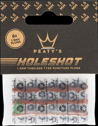 Peaty's Holeshot Tubeless-Reparatur-Bits 6x 1,5 mm