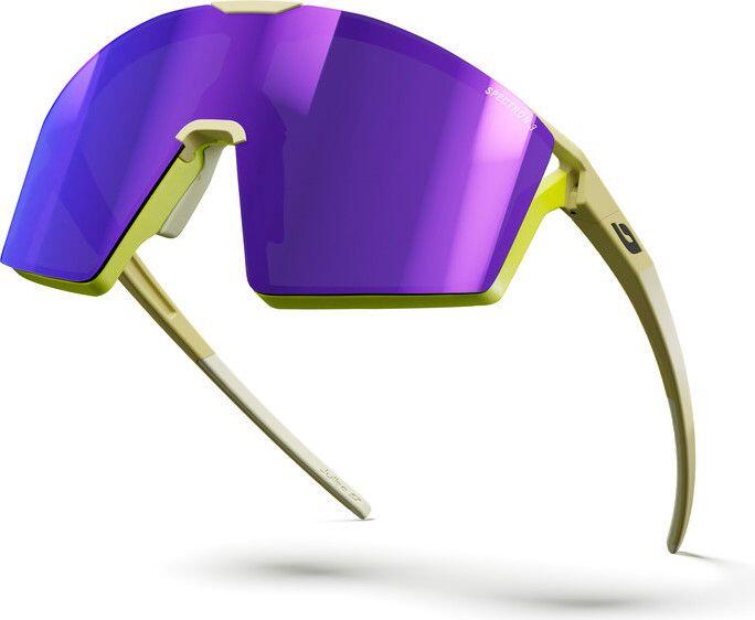 Lunettes Julbo Edge Spectron 3 Marron Clair Mat/Jaune Fluo 5/6