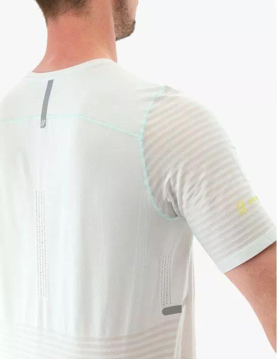 Maillot de manga corta Compressport Pro Racing Gris 3/6