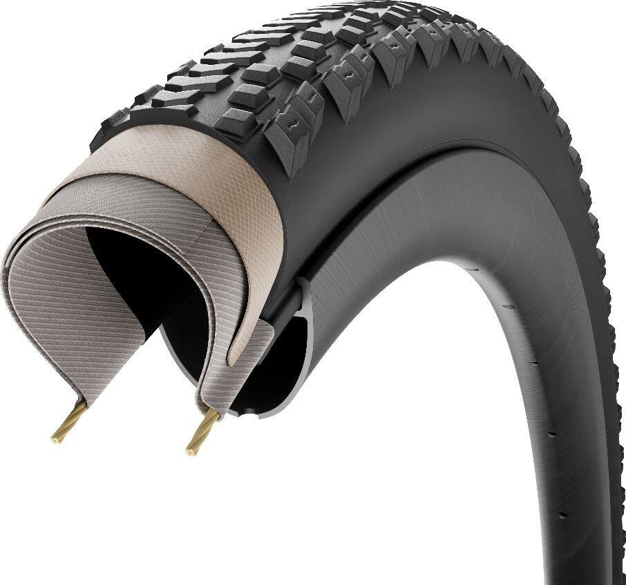 Pneu Gravel Pirelli Cinturato Gravel RM P-Line 700 mm Tubeless Ready Souple Tech 4/5