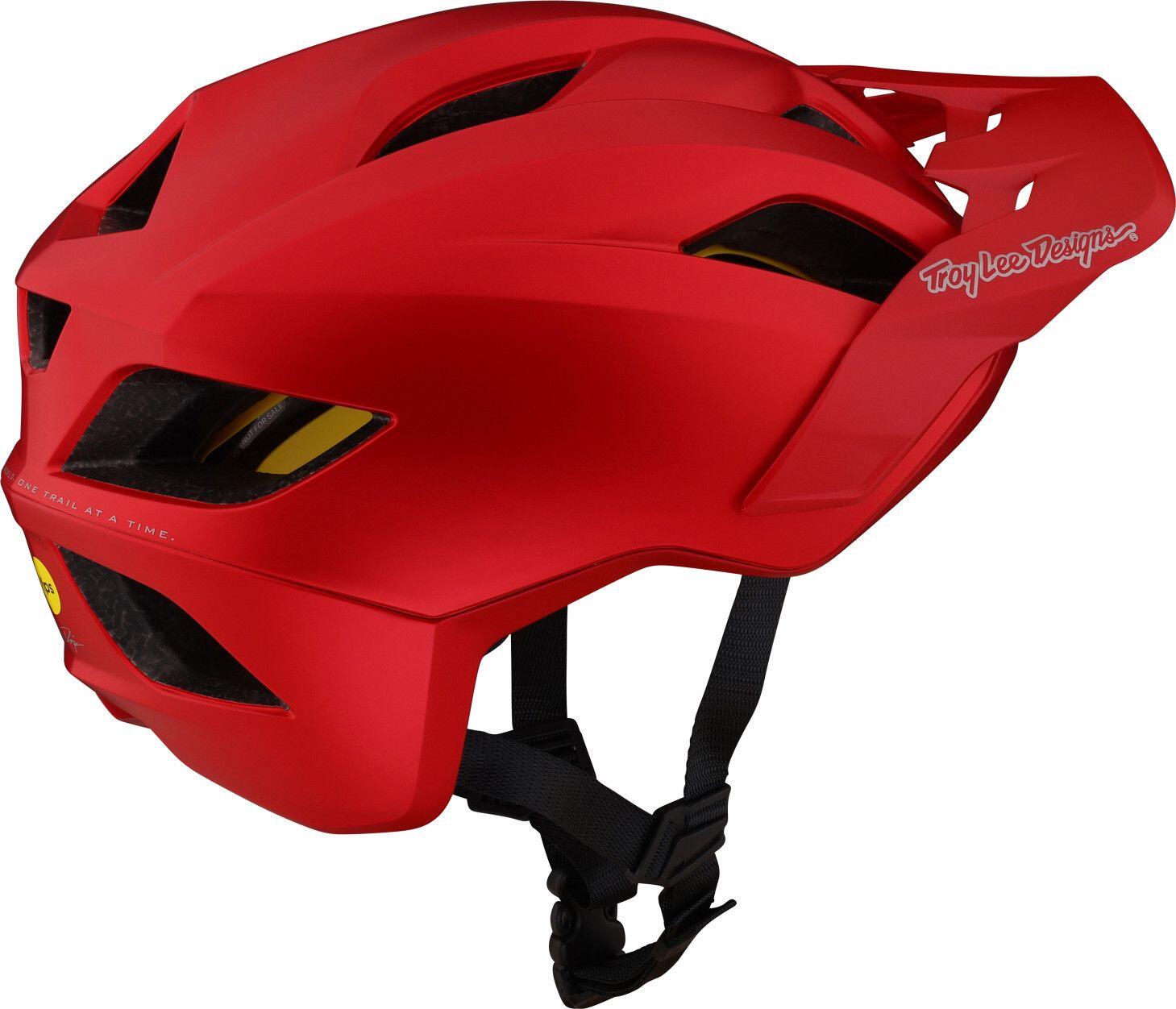 Troy Lee Designs Flowline Orbit Mips Capacete Vermelho 3/5