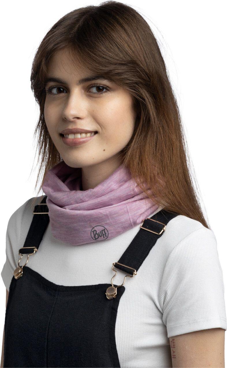 Braga de cuello Merino Lightweight Mujer Buff Rosa 3/5